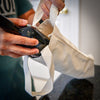 Recycled Cotton Wine Tote