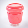 Reusable glass coffee cup - 12 oz