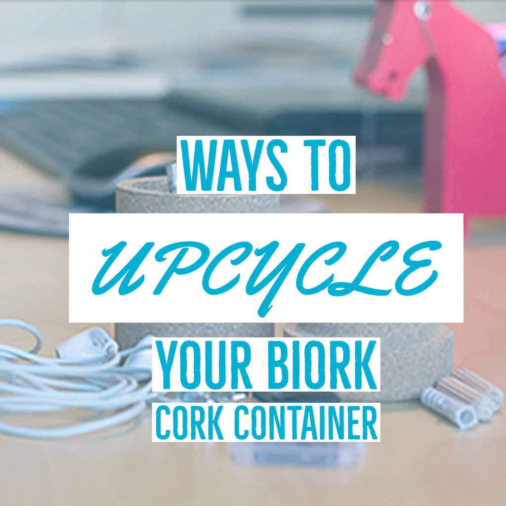 Upcycling Your Biork Cork Container