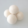 Wool dryer balls - set of 5