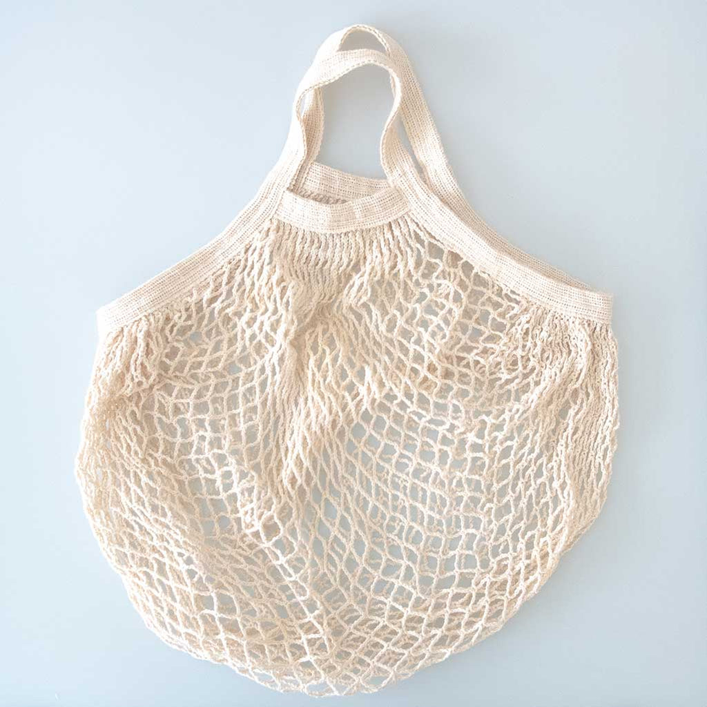 Net Shopping Bag Cotton Market String Reusable Net Shopping Tote